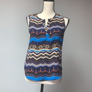 Papermoon for Stitch Fix Geometric Print Tank Top XS